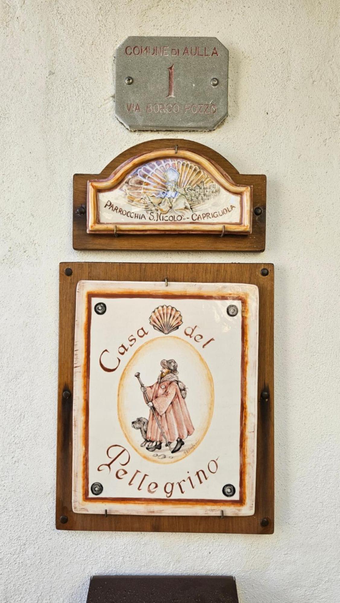 Appartamento Nel Borgo - Casa Del Pellegrino Sulla Via Francigena Аула Екстериор снимка